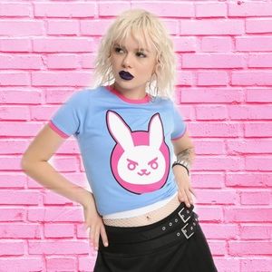 Hot Topic Overwatch D.Va tee